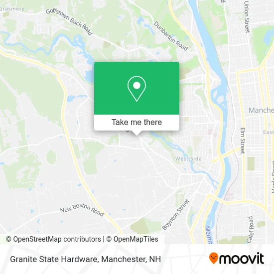 Granite State Hardware map