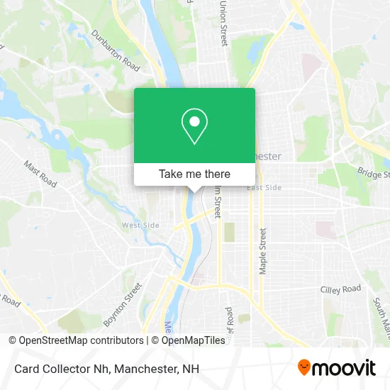 Card Collector Nh map