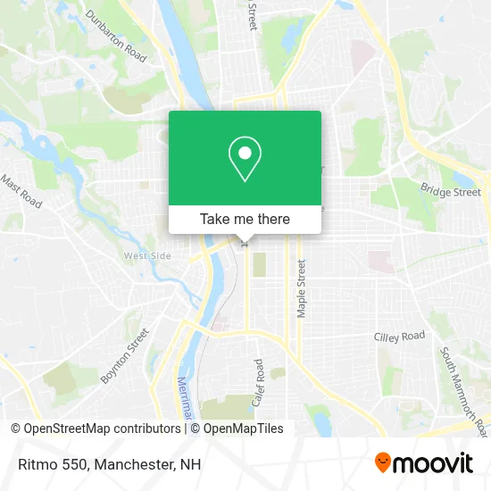 Ritmo 550 map