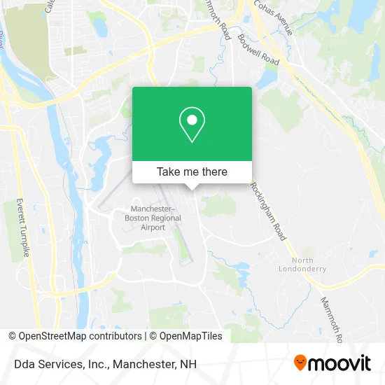 Dda Services, Inc. map