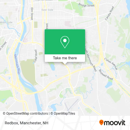 Redbox map