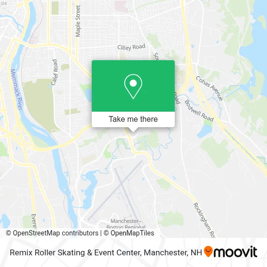 Remix Roller Skating & Event Center map