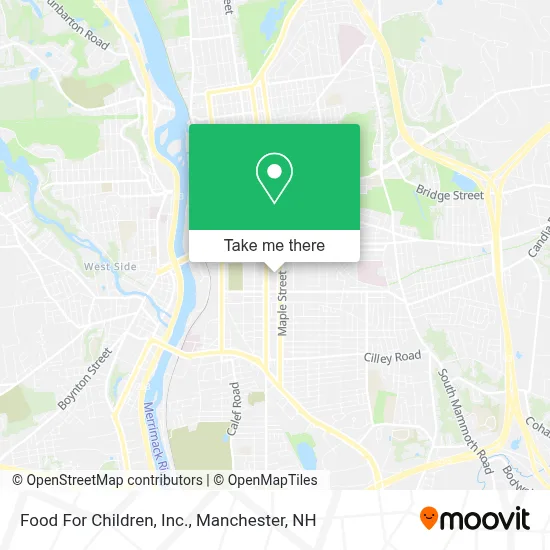 Food For Children, Inc. map