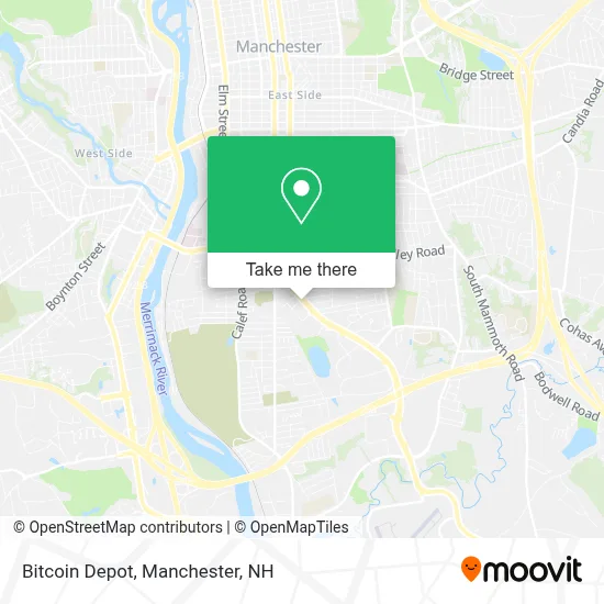 Bitcoin Depot map