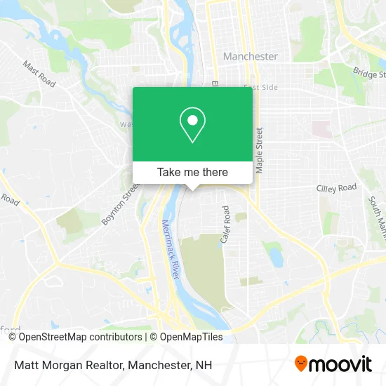 Matt Morgan Realtor map