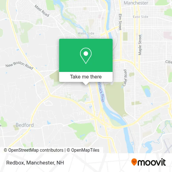 Redbox map