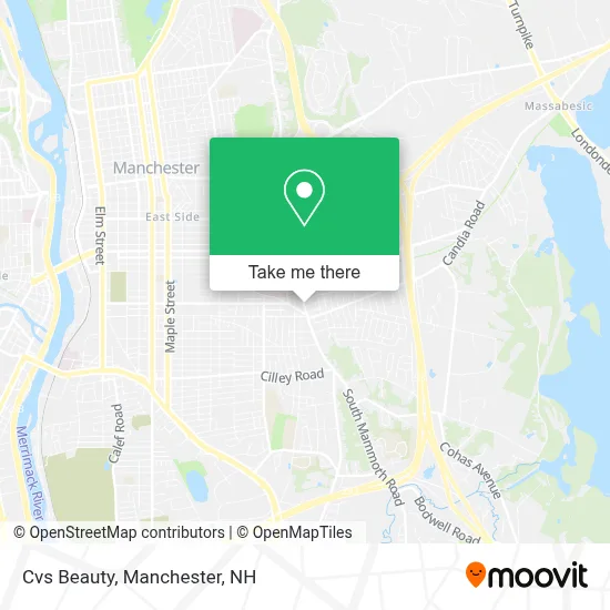 Cvs Beauty map
