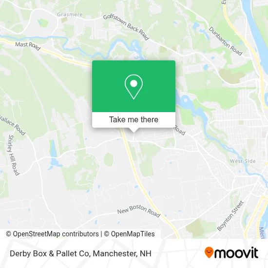 Derby Box & Pallet Co map