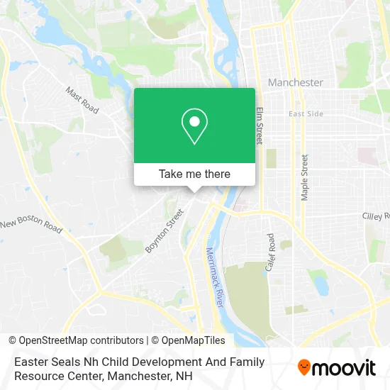 Easter Seals Nh Child Development And Family Resource Center map