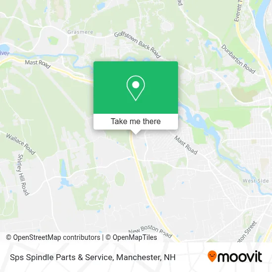 Sps Spindle Parts & Service map