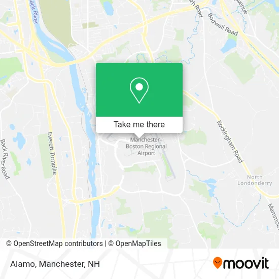 Alamo map