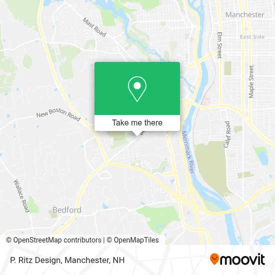 P. Ritz Design map