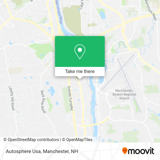 Autosphere Usa map