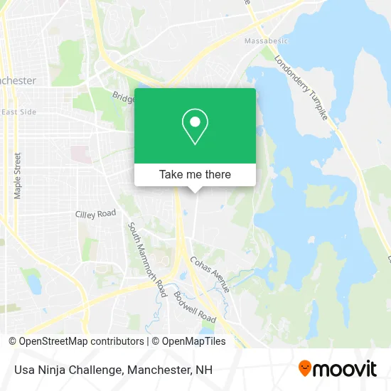 Usa Ninja Challenge map