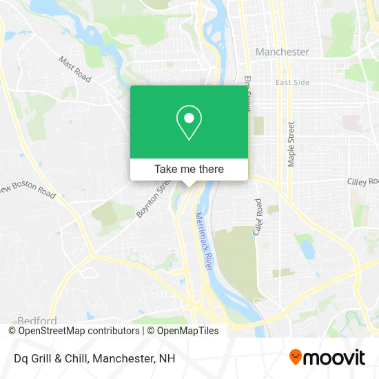 Dq Grill & Chill map