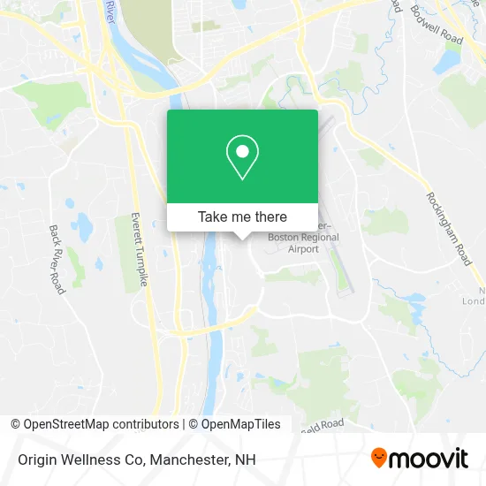 Origin Wellness Co map