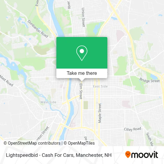 Lightspeedbid - Cash For Cars map