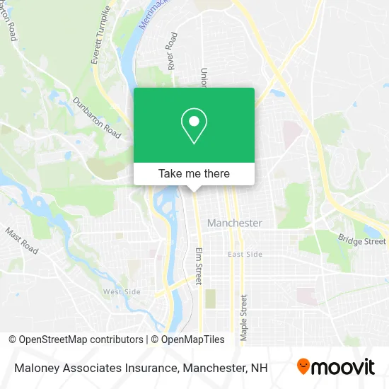 Maloney Associates Insurance map