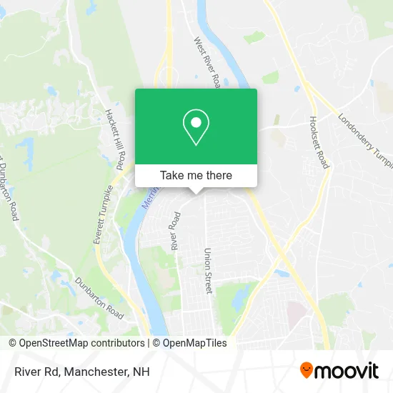 River Rd map