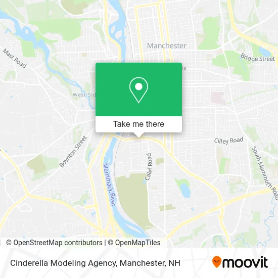 Cinderella Modeling Agency map