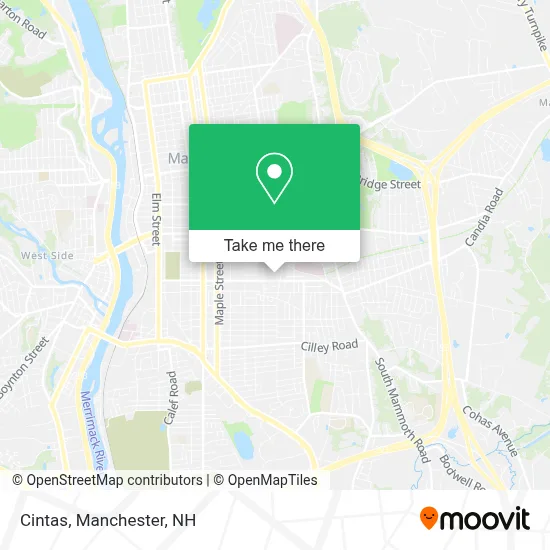 Cintas map