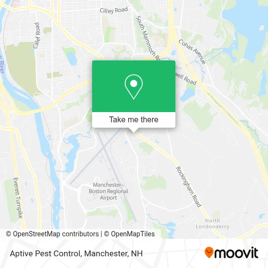 Aptive Pest Control map