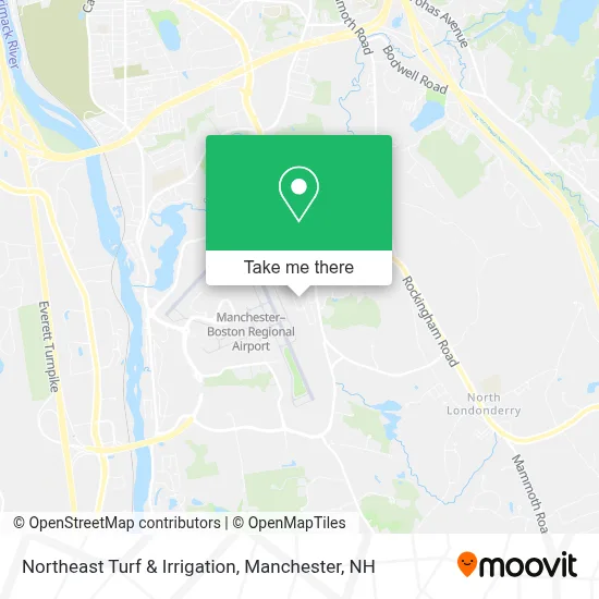 Northeast Turf & Irrigation map