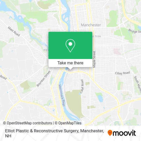 Elliot Plastic & Reconstructive Surgery map