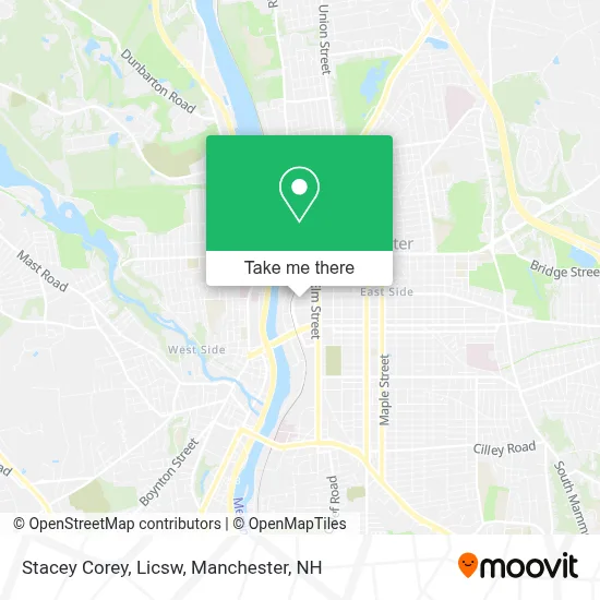 Stacey Corey, Licsw map