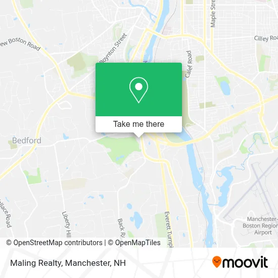 Maling Realty map