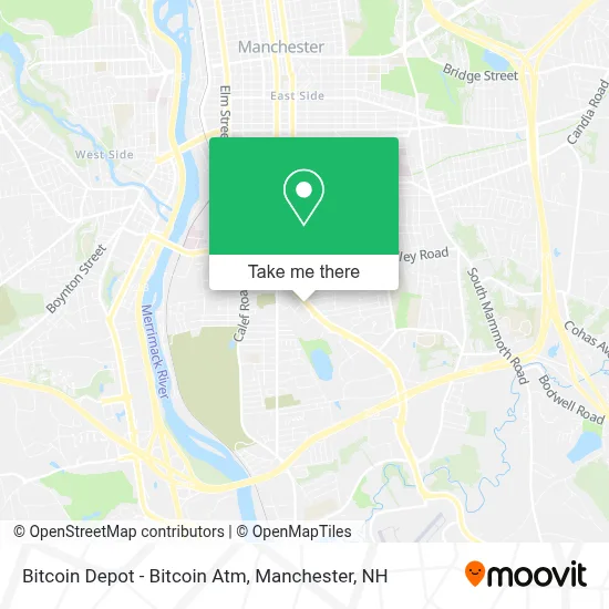 Bitcoin Depot - Bitcoin Atm map