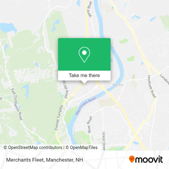 Merchants Fleet map