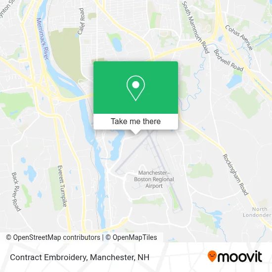 Contract Embroidery map