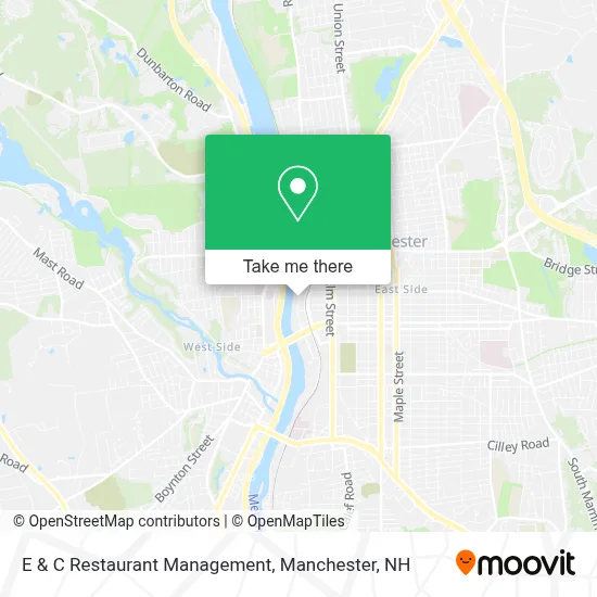 E & C Restaurant Management map