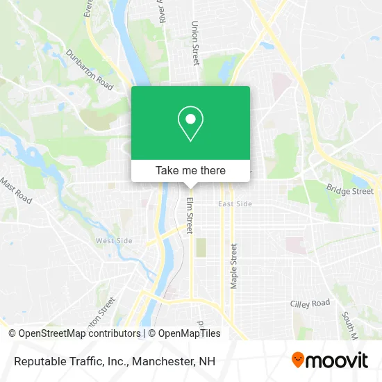 Reputable Traffic, Inc. map