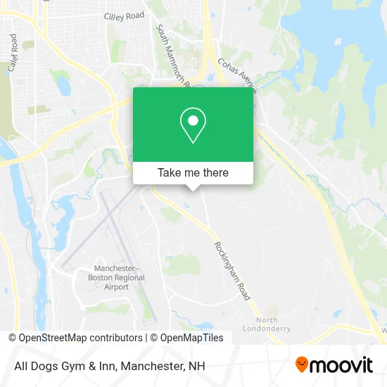 All Dogs Gym & Inn map