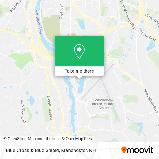 Blue Cross & Blue Shield map