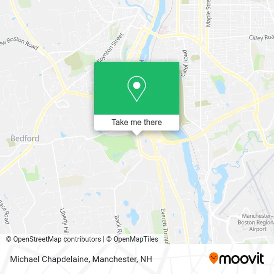 Michael Chapdelaine map