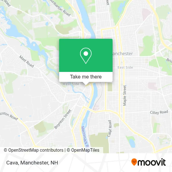 Cava map