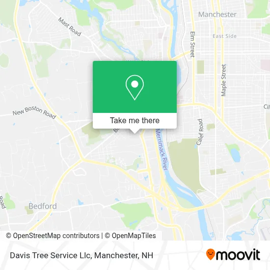 Davis Tree Service Llc map