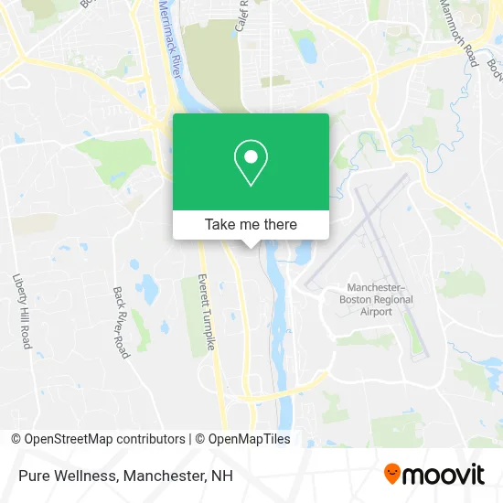 Pure Wellness map