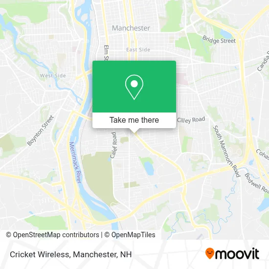 Cricket Wireless map