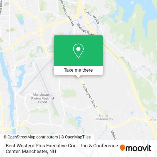 Best Western Plus Executive Court Inn & Conference Center map