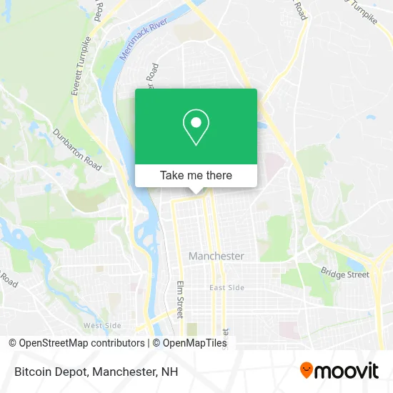 Bitcoin Depot map