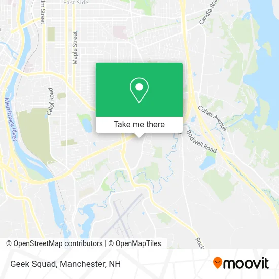 Geek Squad map