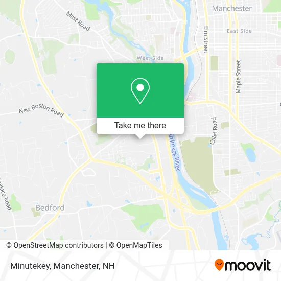 Minutekey map