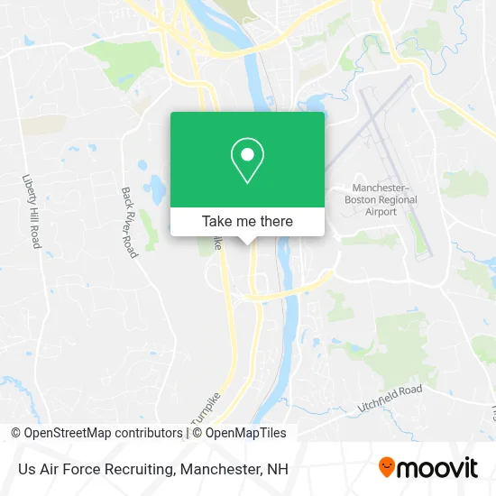 Us Air Force Recruiting map