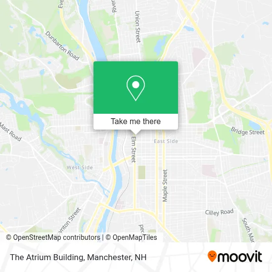 The Atrium Building map