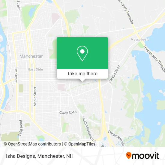 Isha Designs map