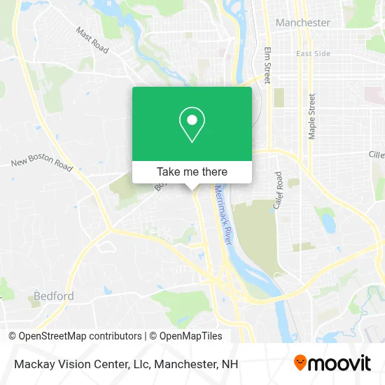 Mackay Vision Center, Llc map
